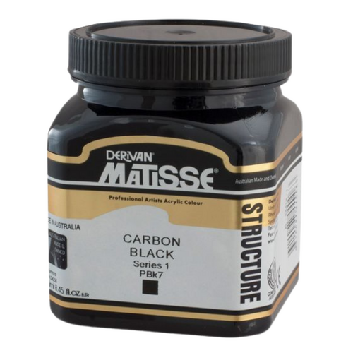Matisse Structure 250ml Carbon Black S1