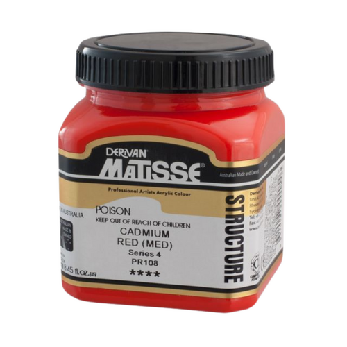 Matisse Structure 250ml Cadmium Red Medium S4