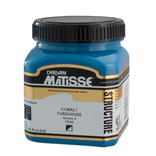 Matisse Structure 250ml Cobalt Turquoise S4