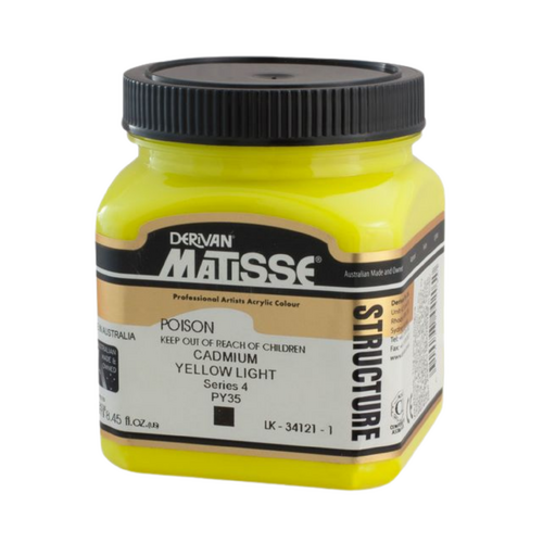 Matisee Structure 250ml Cadmium Yellow Light S4
