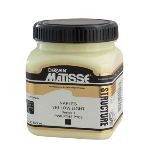 Matisee Structure 250ml Naples Yellow Light S1