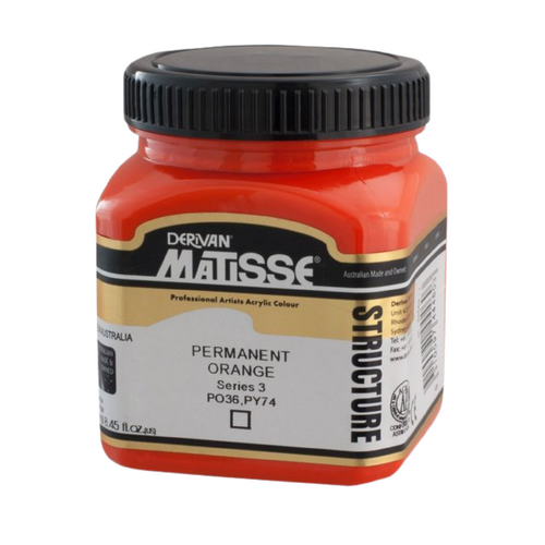 Matisse Structure 250ml Permanent Orange S3
