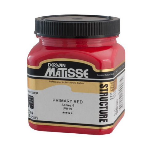 Matisse Structure 250ml Primary Red S4