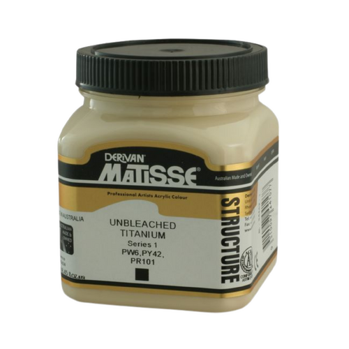 Matisse Structure 250ml Unbleached Titanium S1