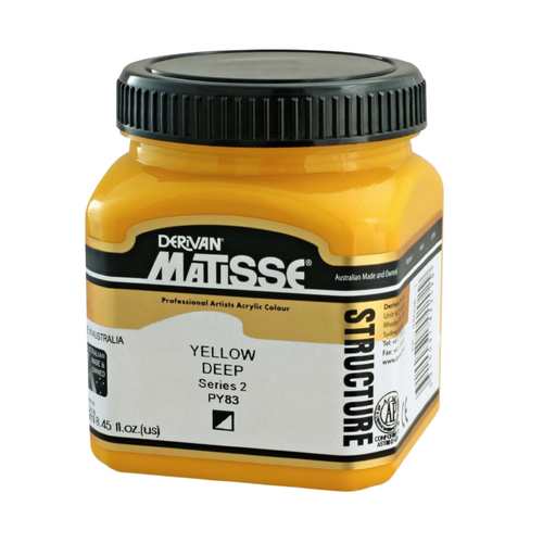 Matisse Structure 250ml Yellow Deep S2