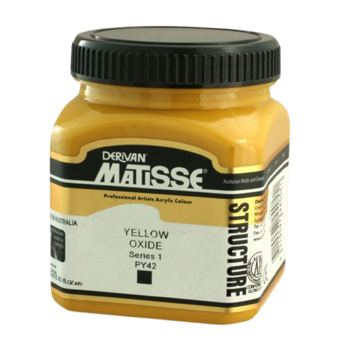 Matisse Structure 250ml Yellow Oxide S1