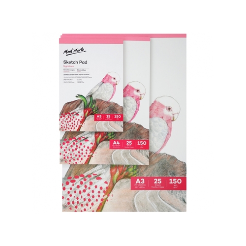 Mont Marte Sketch Pad 150gsm A4 25 Sheet