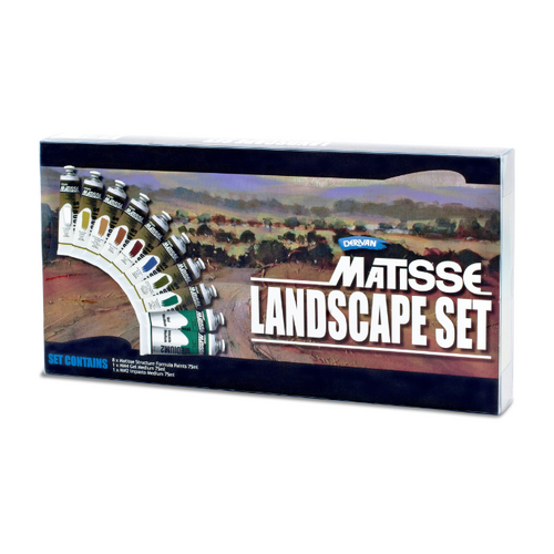 Matisse Structure Landscape Set 10 x 75ml