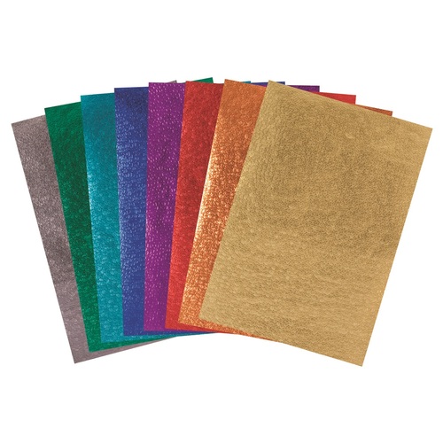 Metallic Scales Paper A4 Assorted Pk 40