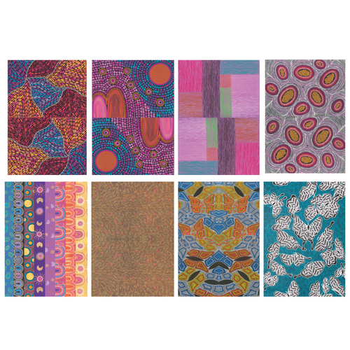 Pattern Paper A4 Contemporary Australian Indigenous Pk 40