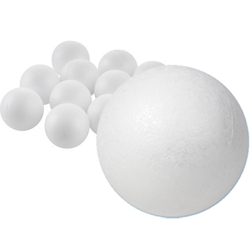 Polystyrene Balls Pack of 10 75mm
