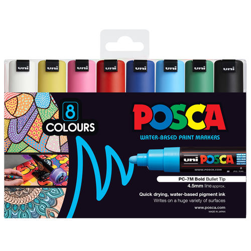 Posca MOP'R - Set of 8