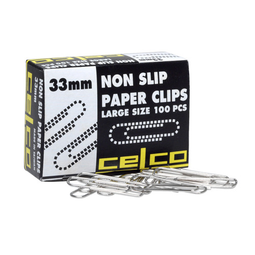 Essetle Paper Clips 33mm Pack of 100