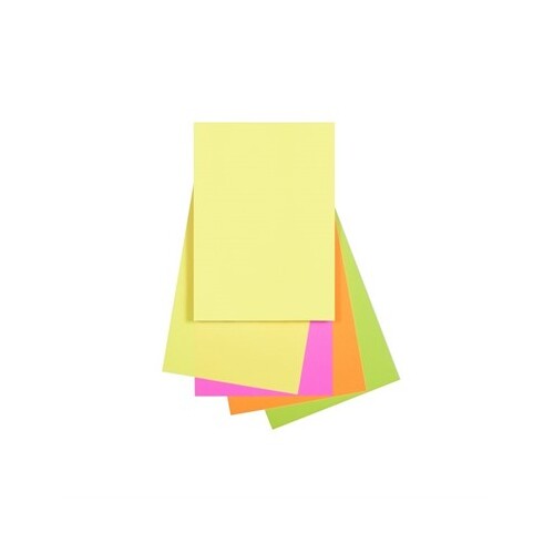 Quill A4 80gsm Copy Paper Fluoro Assorted 100 Sheets