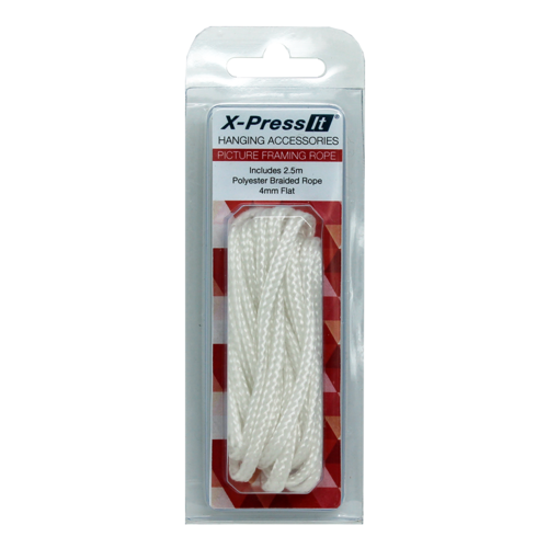X-Press It Picture Hanging Braided Cord 4mm x 2.5m