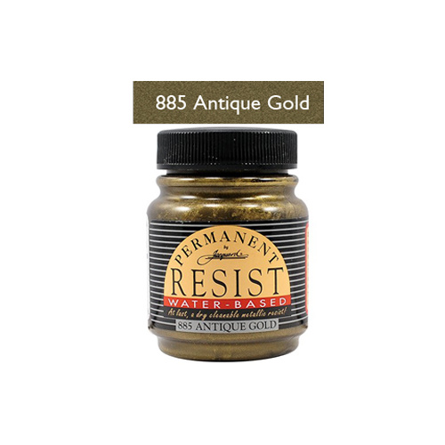 Jacquard Water-Based Resist Permanent Gutta 70ml Antique Gold