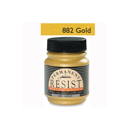 Jacquard Water-Based Resist Permanent Gutta 70ml Gold