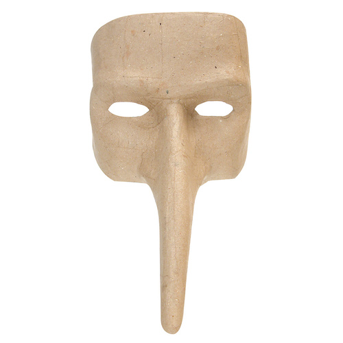 Papier Mache Bird Face Mask