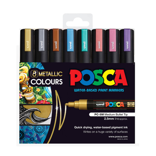 Posca Marker Medium Point Tip 5M [Pastel Purple]