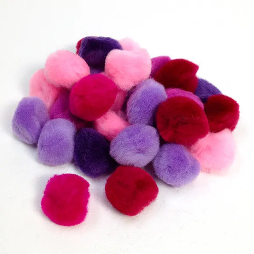 Pom Poms 25mm Spring Pk 30