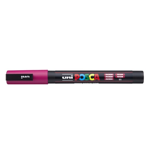 Uni Posca Markers Fine PC-3M 1.3mm Fuchsia