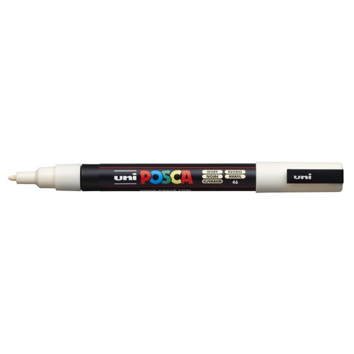 Uni Posca Markers Fine PC-3M 1.3mm Ivory