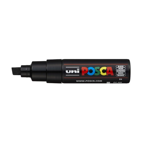 Uni Posca Markers Large PC-8K 8.0mm Black