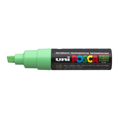 Uni Posca Markers Large PC-8K 8.0mm Light Green