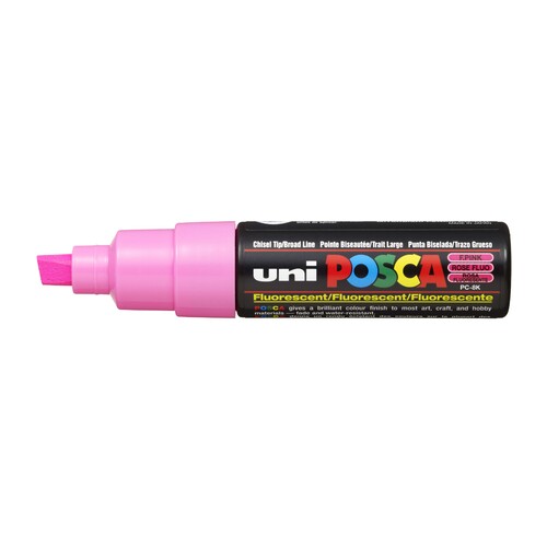 Uni Posca Markers Large PC-8K 8.0mm Pink