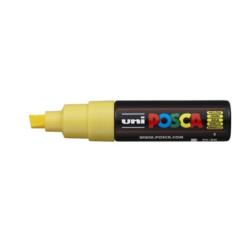 Uni Posca Markers Large PC-8K 8.0mm Yellow