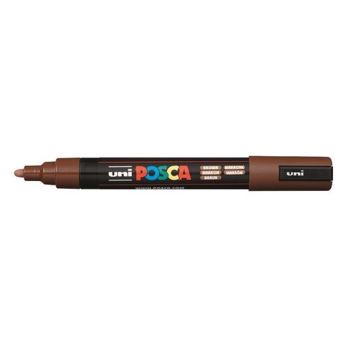 Uni Posca Markers Medium PC-5M 2.5mm Brown