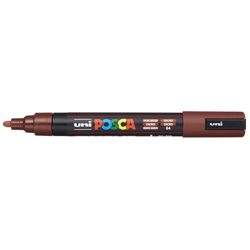 Uni Posca Markers Medium PC-5M 2.5mm Cacao Brown