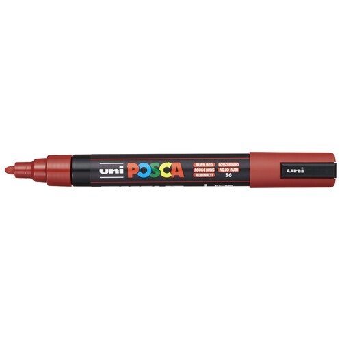 Uni Posca Markers Medium PC-5M 2.5mm Ruby Red