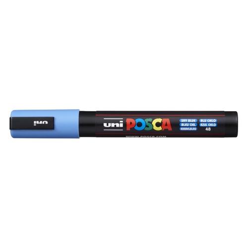 Uni Posca Markers Medium PC-5M 2.5mm Sky Blue