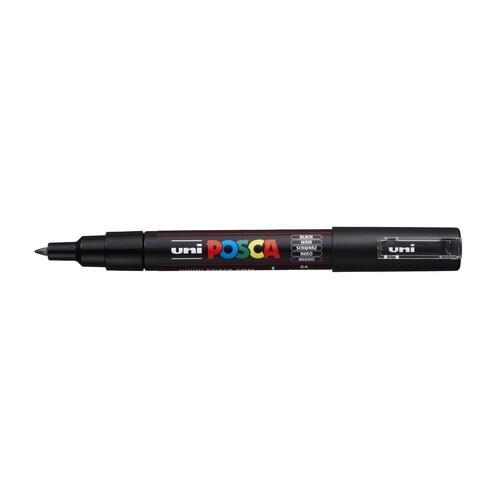 Uni Posca Markers Ultra-Fine PC-1MR 0.7mm Black