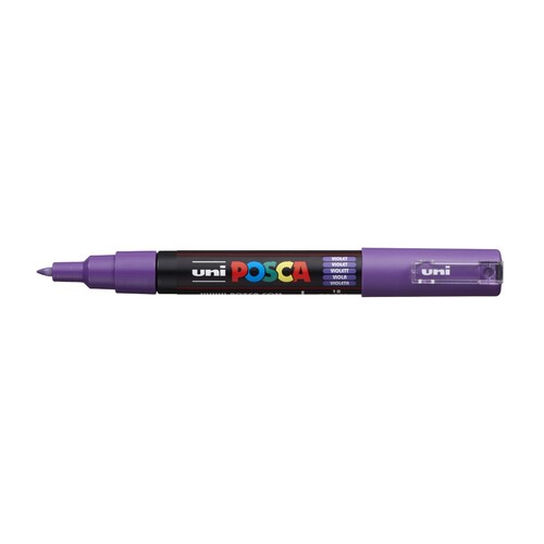 Uni Posca Markers Ultra-Fine PC-1MR 0.7mm Violet
