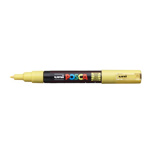 Uni Posca Markers Ultra-Fine PC-1MR 0.7mm Yellow
