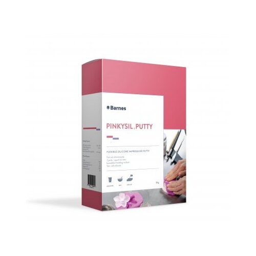 Pinkysil Putty Flexible Impression Silicone 1kg