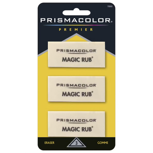 Prismacolor Magic Rub Eraser Pk 3