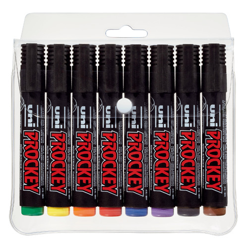Uni Prockey Bullet Tip Marker Wallet 8