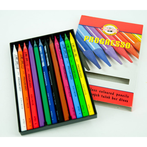 Koh-I-Noor Progresso Coloured Pencils 24 Pack