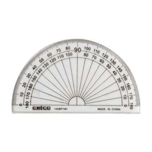 Celco 10cm 180 Degree Protractor