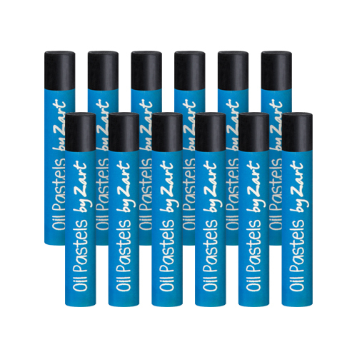 Basics Oil Pastels Black Pack 48