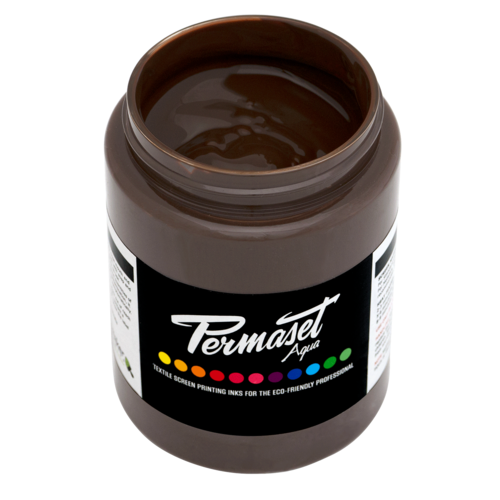 Permaset Aqua Fabric Ink 300ml - Brown