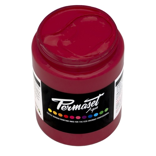 Permaset Aqua Fabric Ink 300ml - Bright Red