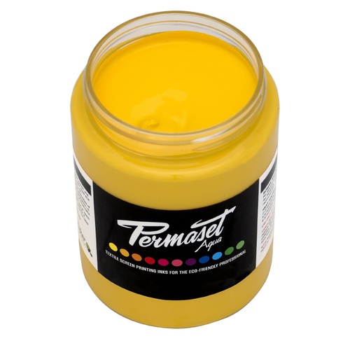 Permaset Aqua Fabric Ink 300ml - Yellow R