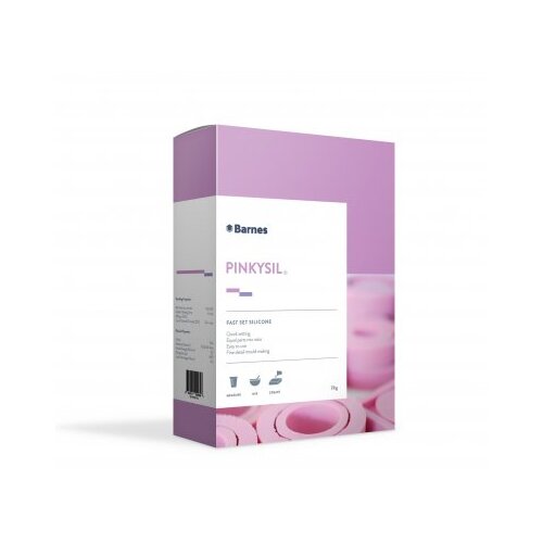 Pinkysil Fast Setting Silicone 1kg Kit