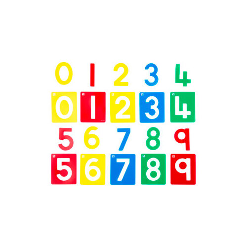 Number Stencil 0-9  Small