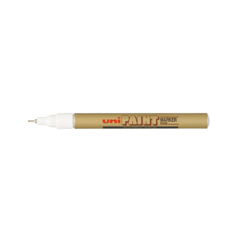 UNI PX-203 Paint Marker Ultra Fine 0.8mm Tip Gold