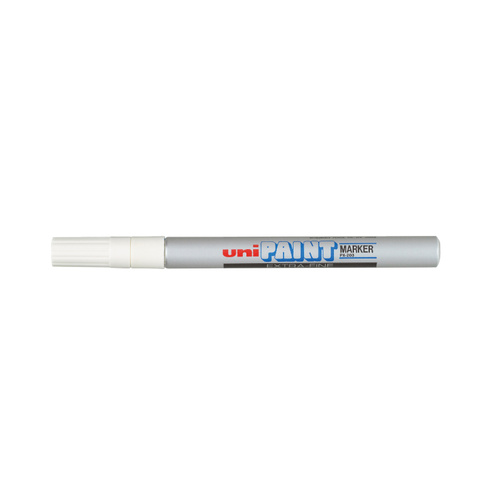 UNI PX-203 Paint Marker Ultra Fine 0.8mm Tip Silver
